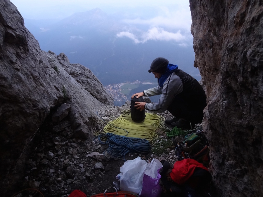 Cimon della Pala, Dolomites, Alessandro Baù, Alessandro Beber, Matteo Faletti