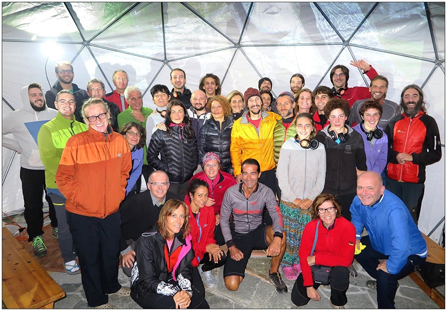 Simone Pedeferri, Simone Mornadotti, Grigna Settentrionale, rifugio Brioschi