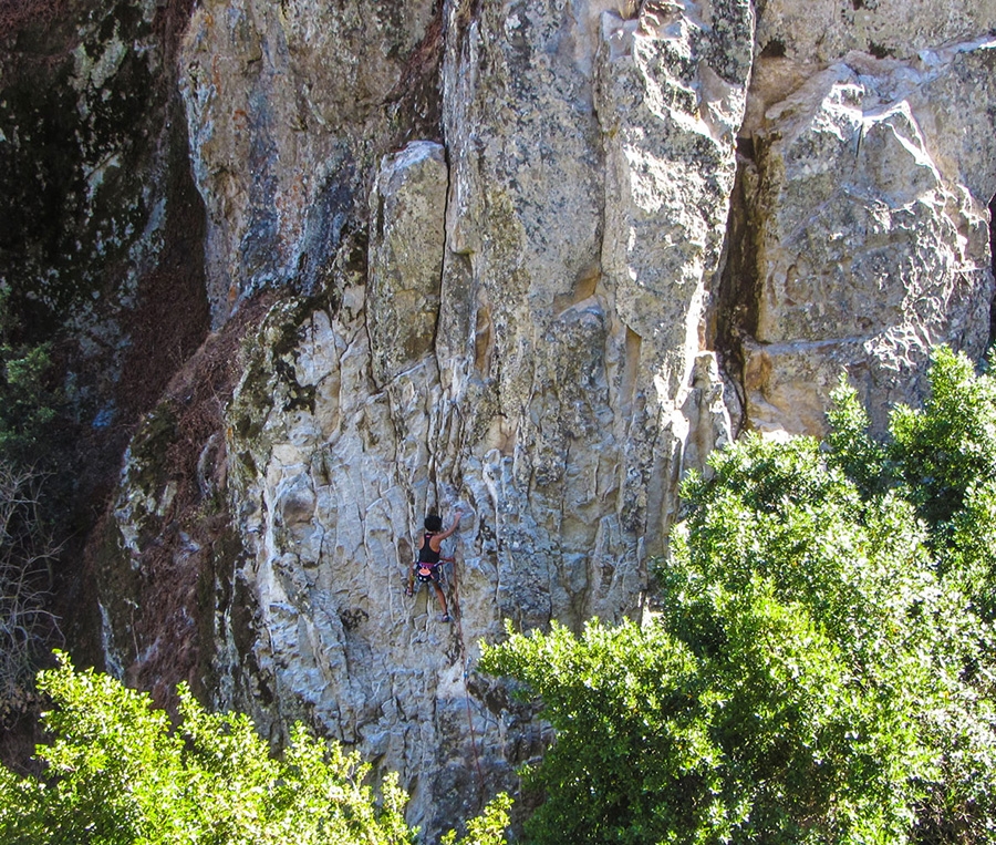 Sos Molinos, Sardegna, arrampicata