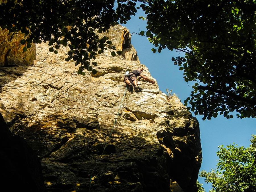Sos Molinos, Sardegna, arrampicata