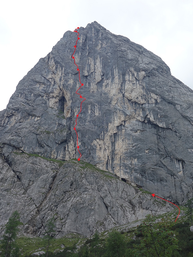 Nordwestwand, Schwarze Wand, Wetterstein