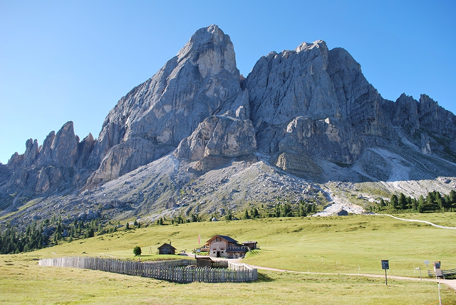 Giro del Sas de Putia, Dolomiti