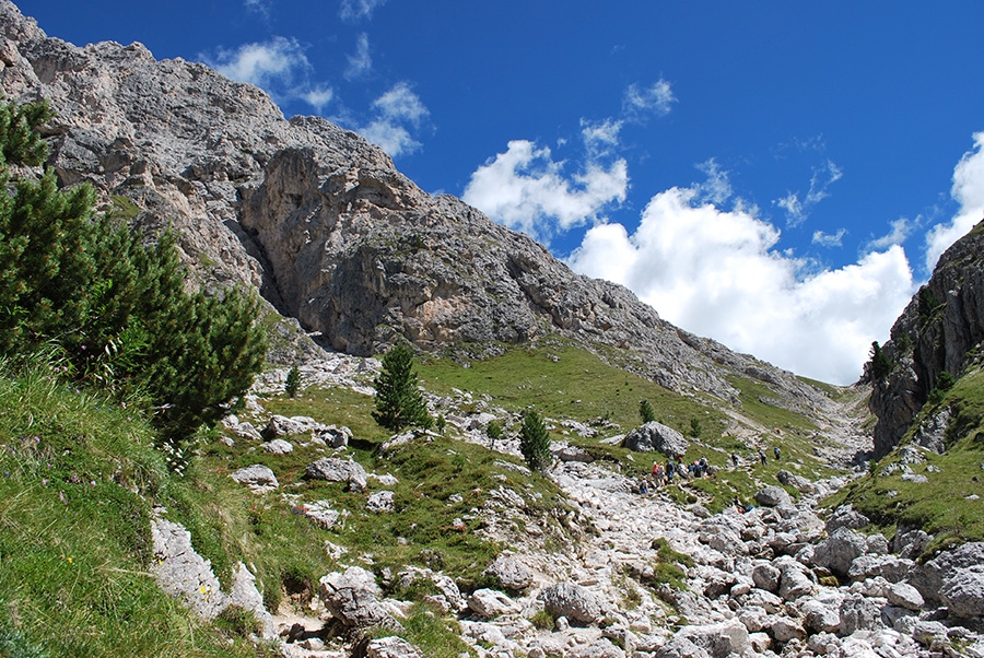 Giro del Sas de Putia, Dolomiti