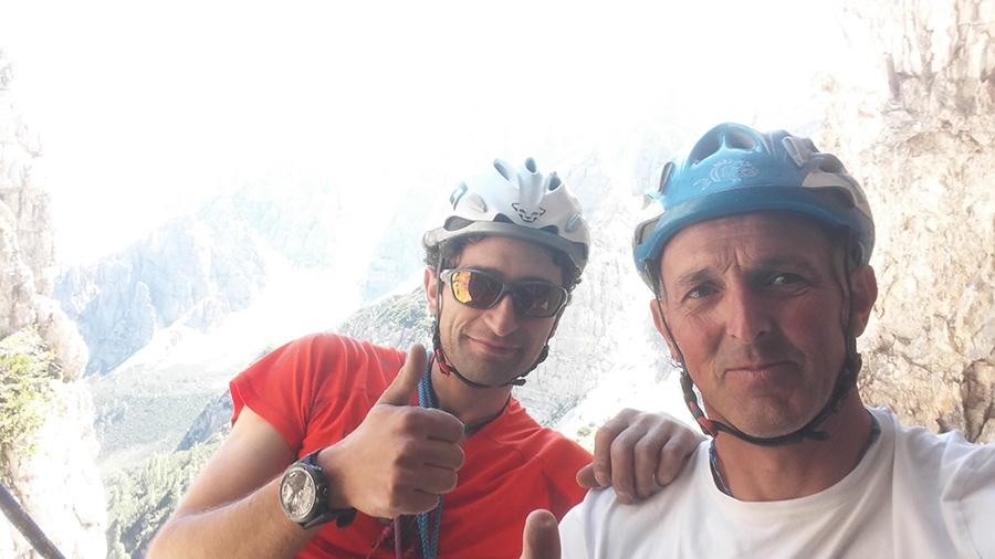 La Cruna dell'Ago, Monte Cridola, Gianmario Meneghin