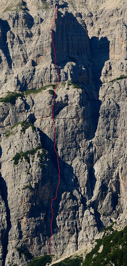 La Cruna dell'Ago, Monte Cridola, Gianmario Meneghin