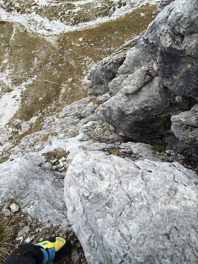 Tuttavita, Torre Laura, Marmarole, Dolomites, Alex Pivirotto, Letizia Donó, Riccardo Donó