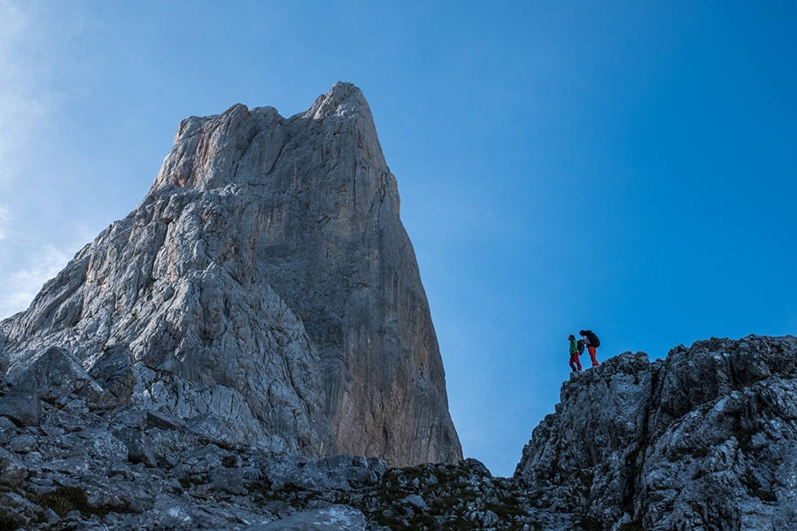 Naranjo de Bulnes, Alexander Huber, Fabian Buhl, Picu Urriellu, Spagna 