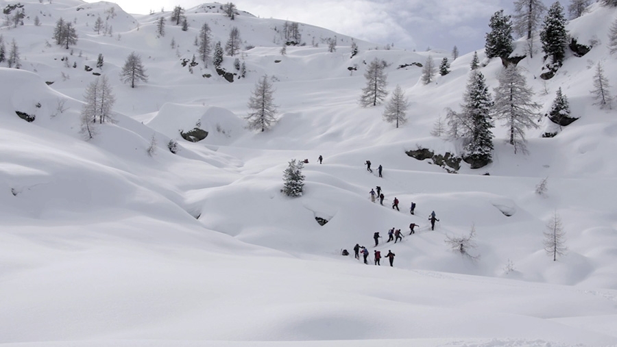 Sciare in salita