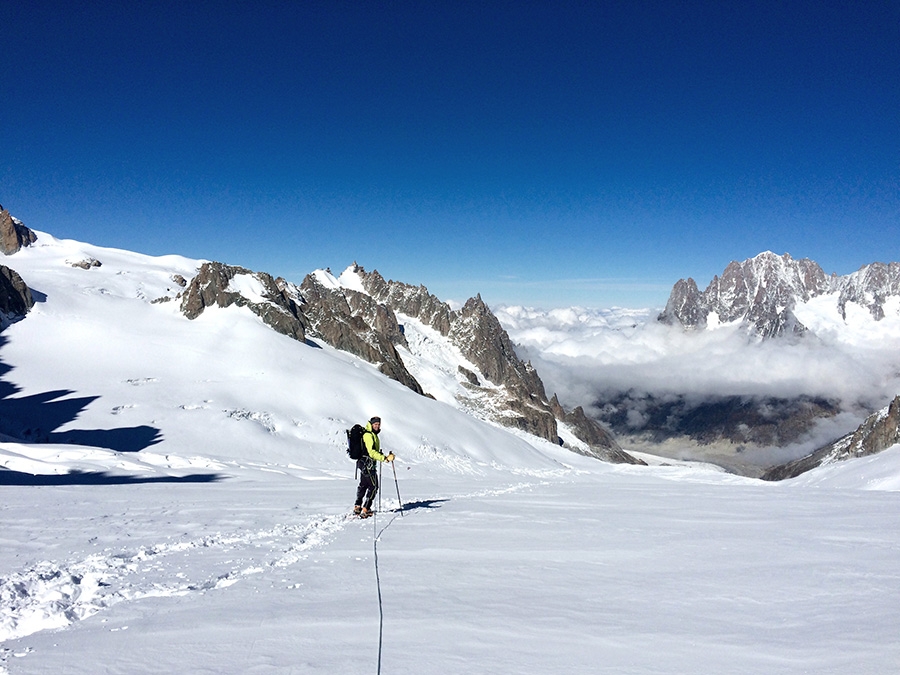 Aiguille d'Entrèves, Mont Blanc, Cocktail entr’Eve et Salluard