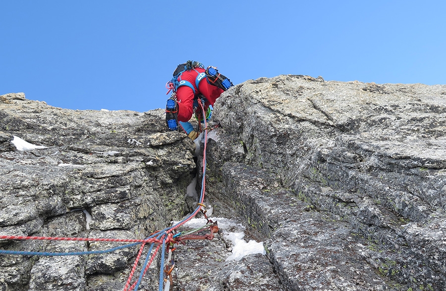 Aiguille d'Entrèves, Mont Blanc, Cocktail entr’Eve et Salluard