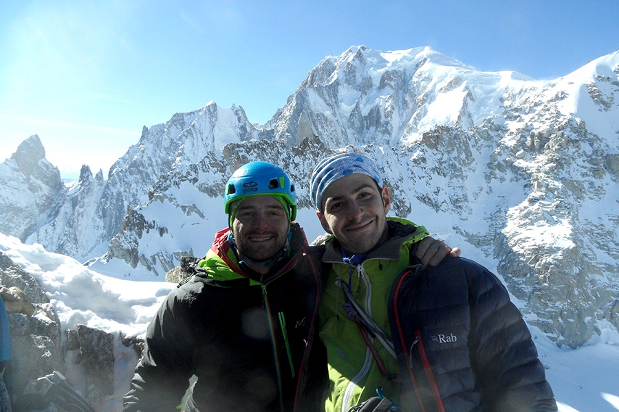 Aiguille d'Entrèves, Mont Blanc, Cocktail entr’Eve et Salluard