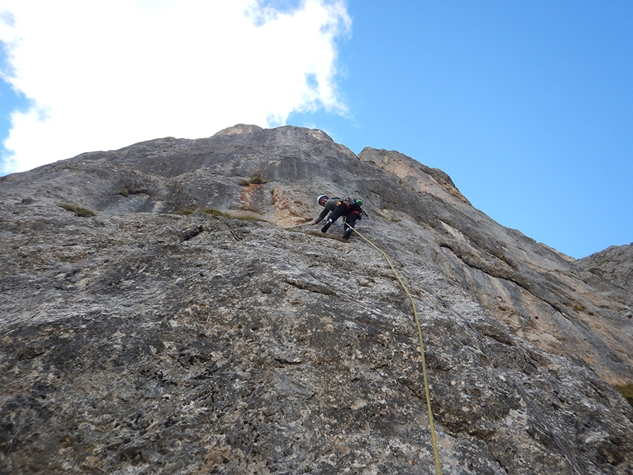 Via dei Balotini, Torre Argentina, Vallaccia, Dolomiti, Enrico Geremia, Nicolò Geremia