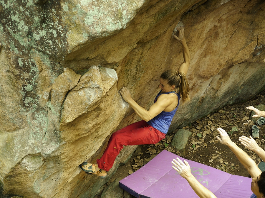 Petra Klingler, Sud Corea, arrampicata, Mudeungsan Bouldering Festival