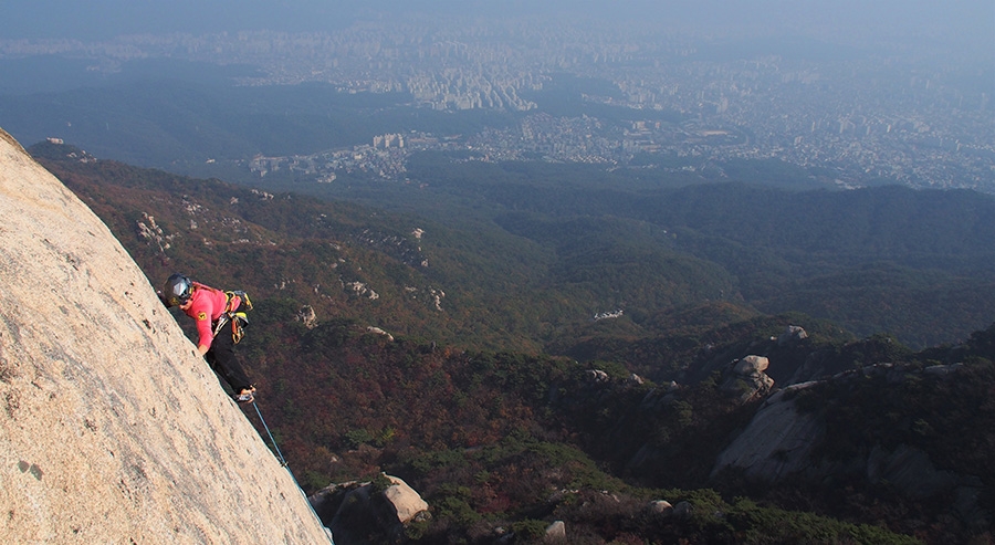 Petra Klingler, Sud Corea, arrampicata, Mudeungsan Bouldering Festival