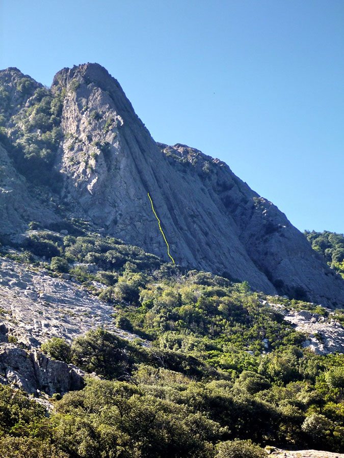 Punta Chantata, Corsica