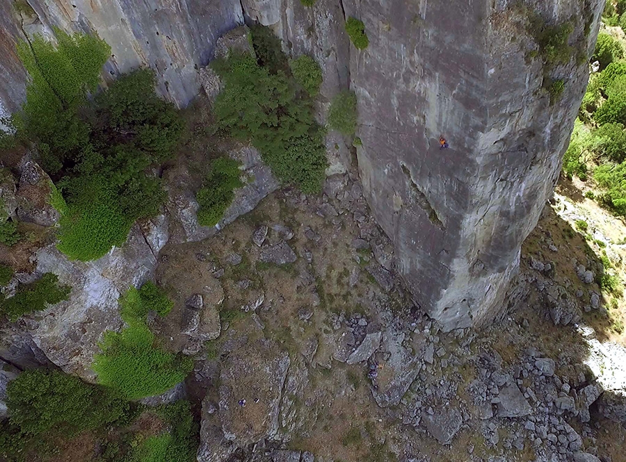 Ulassai, Sardinia, climbing