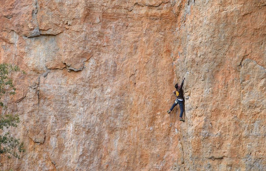 Ulassai, Sardinia, climbing