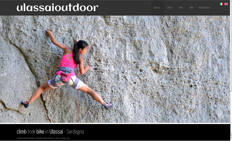 Ulassai, Sardegna, arrampicata