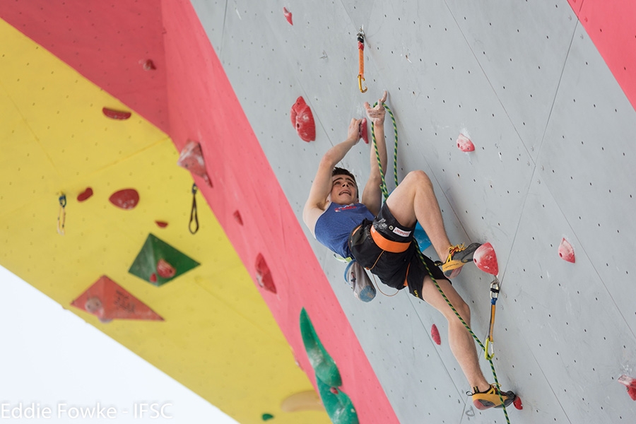 Mondiale Giovanile d’arrampicata sportiva, Guangzhou, Cina
