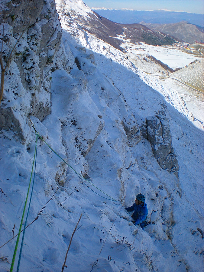 Monte Gallinola, Appennino, Riccardo Quaranta, Emanuele Guglietta, Alessio Scacco