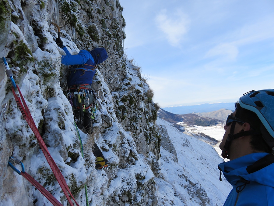 Monte Gallinola, Appennino, Riccardo Quaranta, Emanuele Guglietta, Alessio Scacco