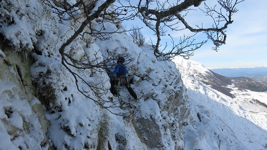 Monte Gallinola, Appennino, Riccardo Quaranta, Emanuele Guglietta, Alessio Scacco