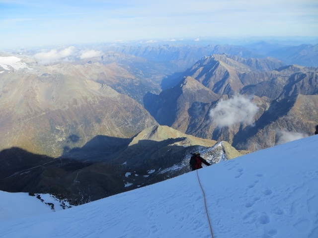 Fletschhorn, Parete est integrale, Giovanni Pagnoncelli, Marcello Sanguineti
