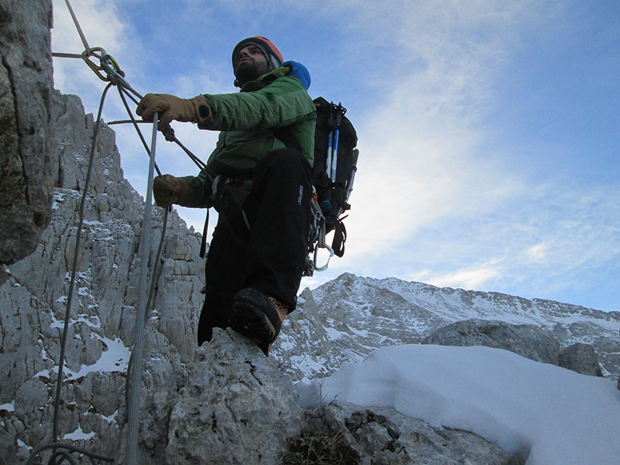 Primo sperone Ovest del Corno Piccolo (Gran Sasso)