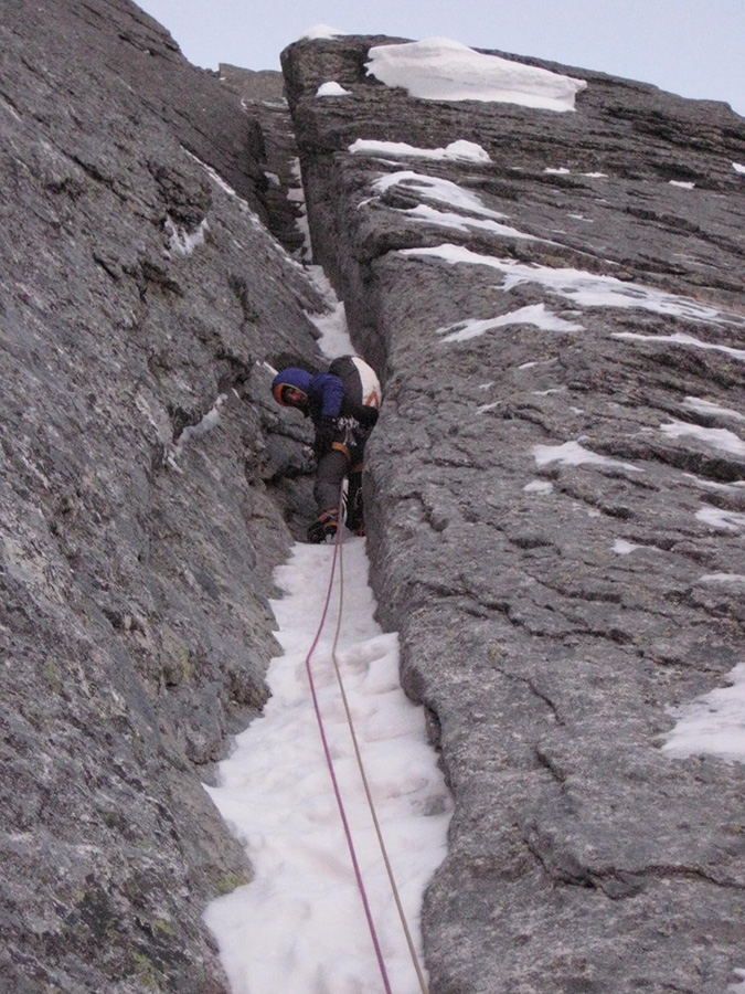 Via Cassin, Pizzo Badile, Luca Godenzi, Carlo Micheli