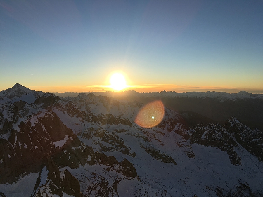 Via Cassin, Pizzo Badile, Luca Godenzi, Carlo Micheli