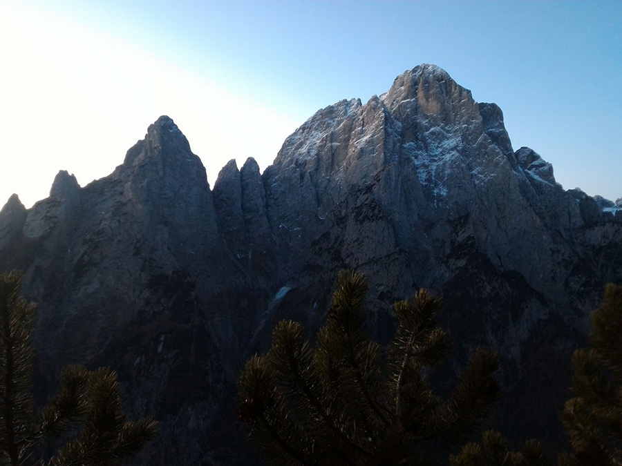 Via Gogna - Cerruti, Pale di San Lucano, Dolomiti, Luciano Alessandro, Claudio Moretto, Beppe Tararan, Denis Tonello