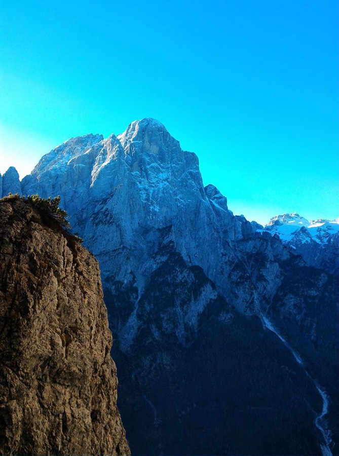 Via Gogna - Cerruti, Pale di San Lucano, Dolomiti, Luciano Alessandro, Claudio Moretto, Beppe Tararan, Denis Tonello
