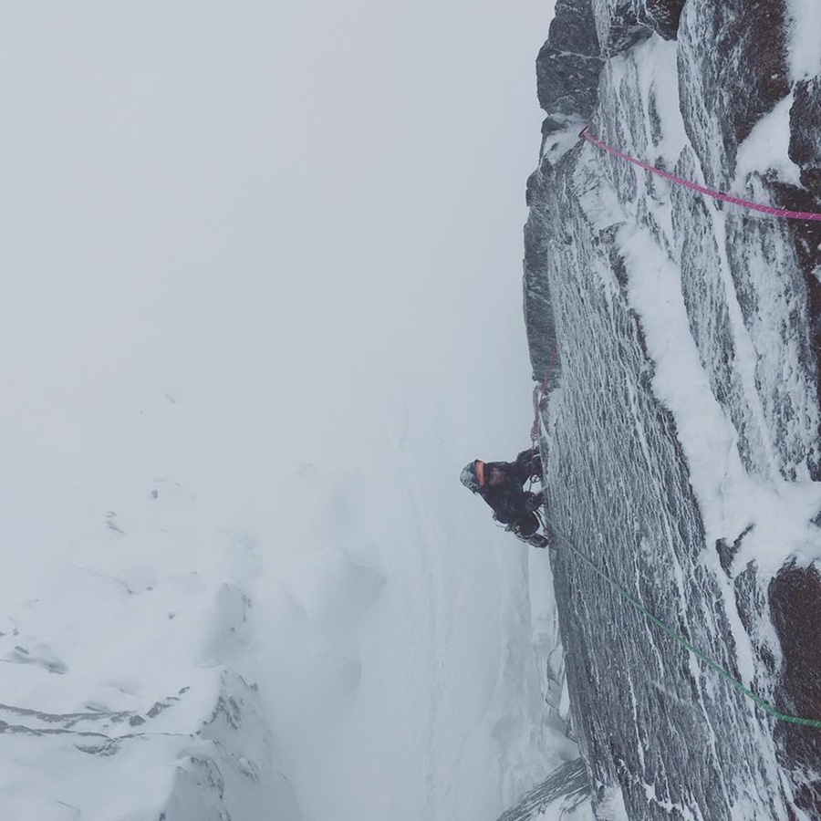 Greg Boswell, Scott Grosdanof, Coire an Lochain, Cairngorms, Scozia