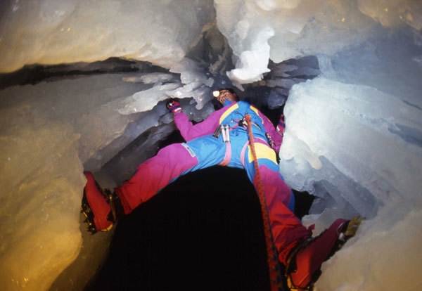 Ice climbing