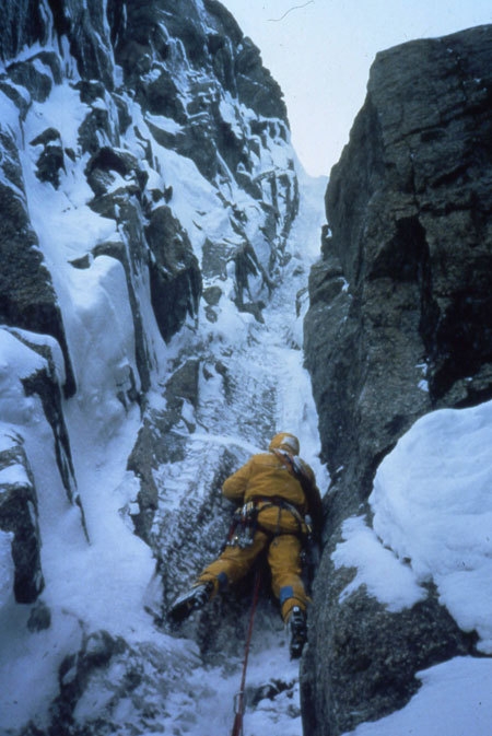 Ice climbing