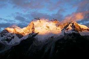 Cruz del Sur, Cordillera Blanca, Paron Valley, La Esfinge 5325m, Mauro Bubu Bole, Silvo Karo, Boris Strmsek