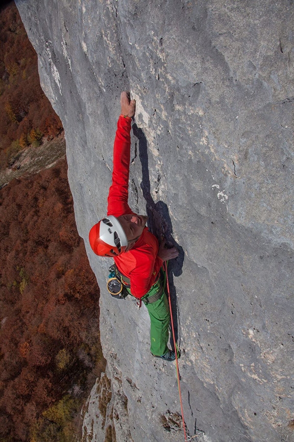Via MammaSandra, Val Zemola, Dolomiti, Daniele Geremia, Nicolò Cadorin, Maurizio Fontana