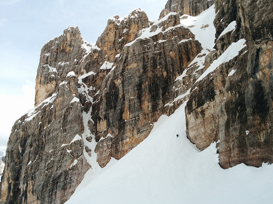 Dolomiti, sci ripido, sci estremo