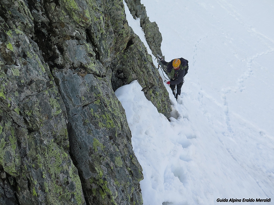 Monte Foscagno, Alta Valtellina, alpinismo