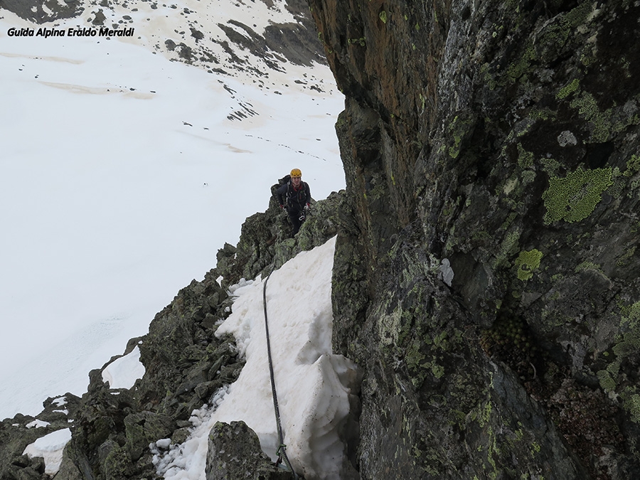 Monte Foscagno, Alta Valtellina, alpinismo