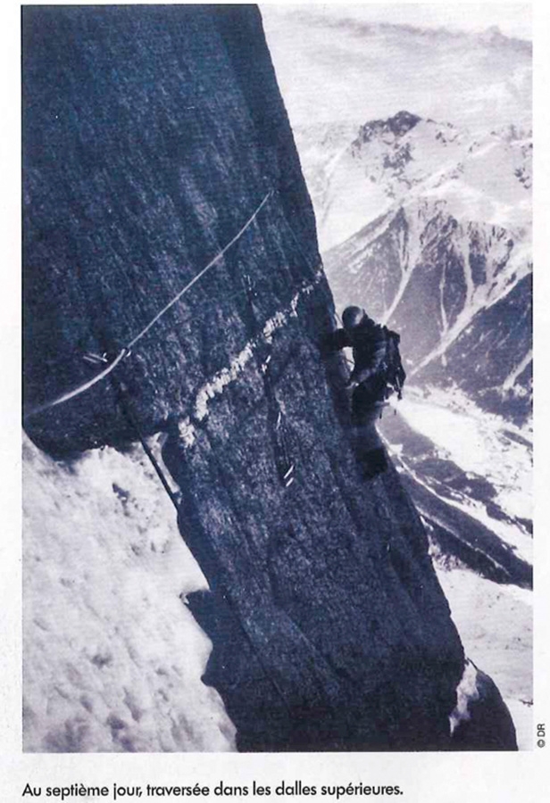 Petit Dru, Voie des guides, Monte Bianco