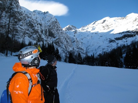 Freeride in Val d'Otro
