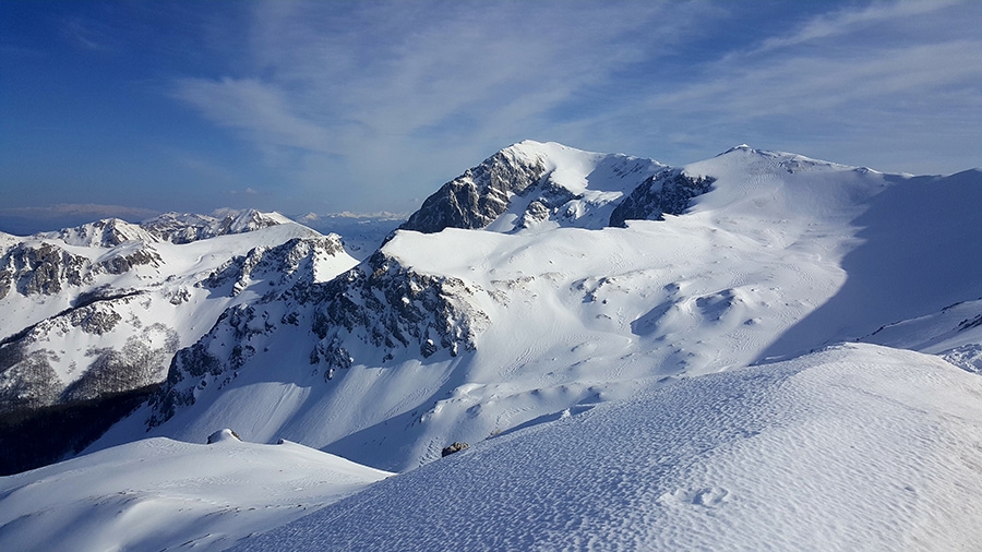 Punta Innominata, Monte Terminillo, Appennines, Pino Calandrella, Fabio D’Adamo, Stefano Cascavilla