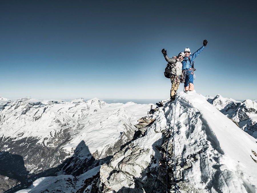 Matterhorn, Schweizernase, Alexander Huber, Dani Arnold, Thomas Senf