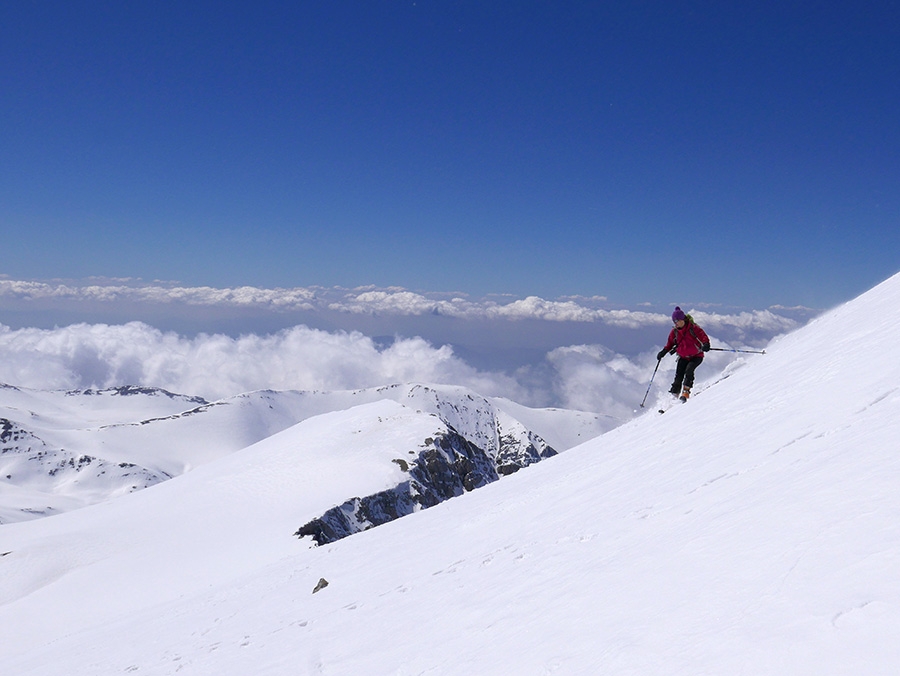 Greece, ski mountaineering