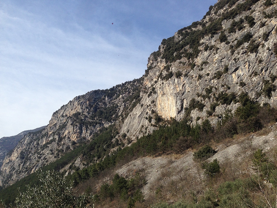 Pizzeria, climbing Arco