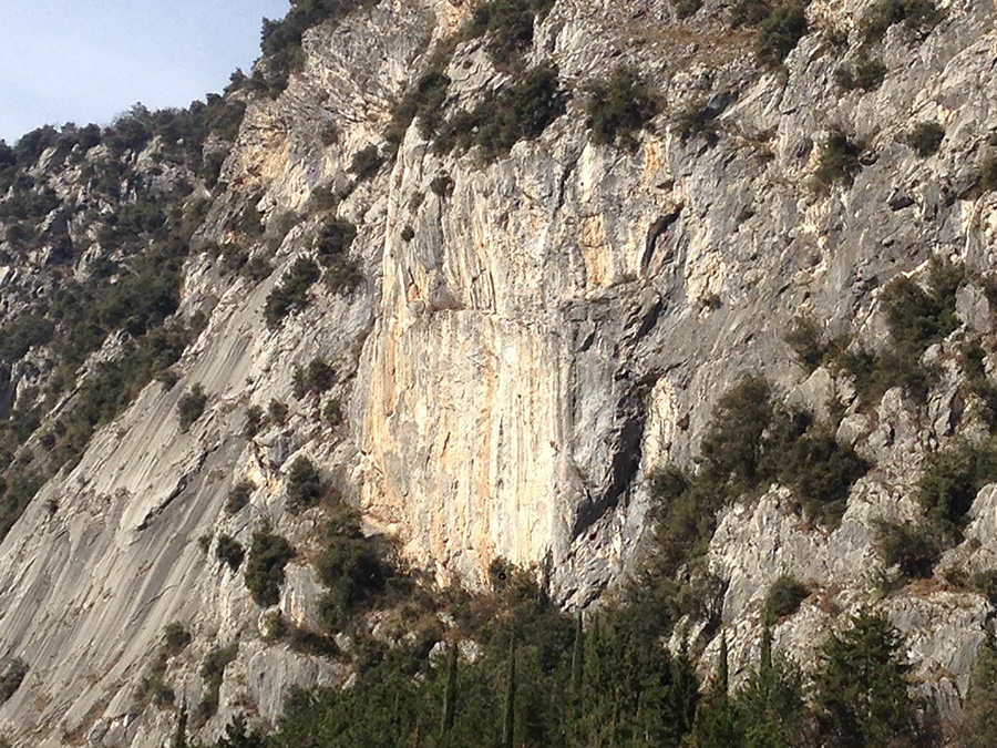 Pizzeria, climbing Arco