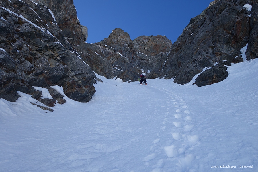 Monte Foscagno, Vallaccia Corta, Alta Valtellina, Eraldo Meraldi, Stefano Bedognè