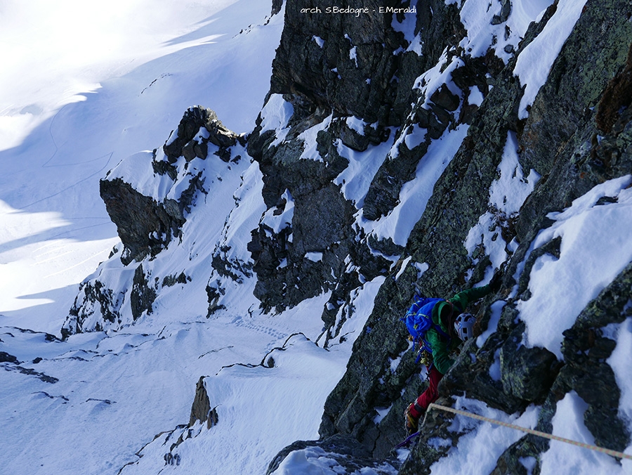 Monte Foscagno, Vallaccia Corta, Alta Valtellina, Eraldo Meraldi, Stefano Bedognè