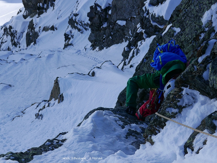 Monte Foscagno, Vallaccia Corta, Alta Valtellina, Eraldo Meraldi, Stefano Bedognè